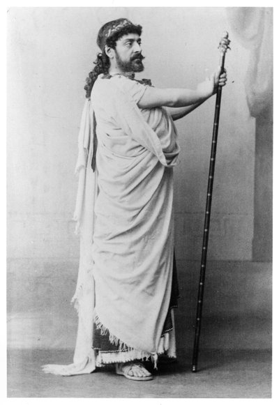 Mounet-Sully as Oedipus in Oedipus Rex by Sophocles by Camus